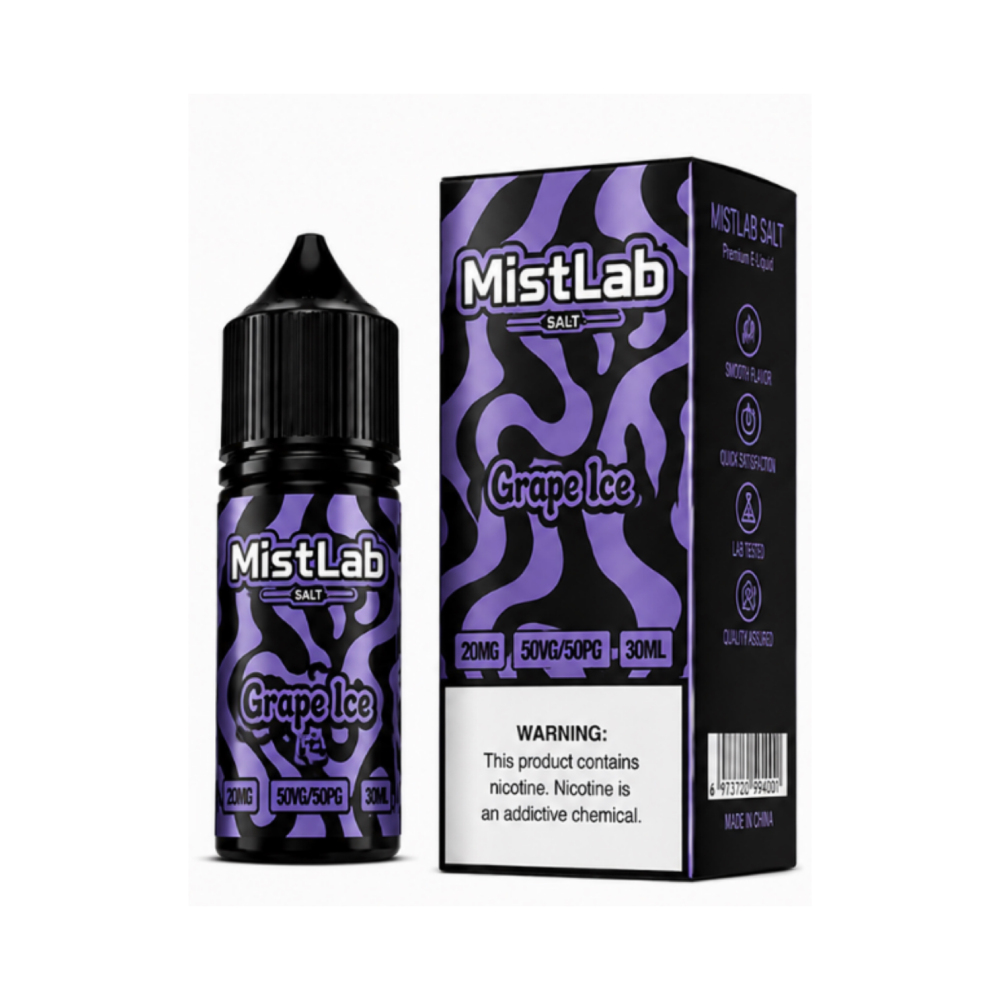 Mistlab Vape Juice Nicotine Salt 10ml & 30ml – Netherlands Poland Lithuania Spain Best Selling E-Liquid Wholesale Supply EU