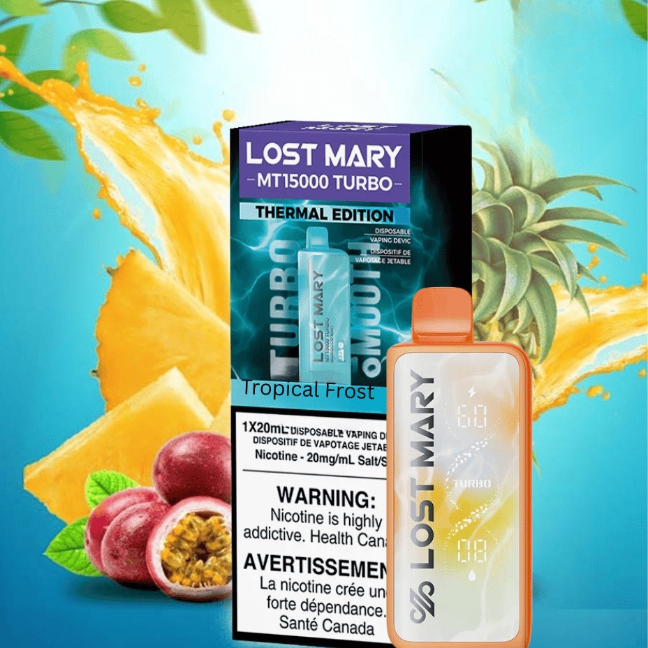 LOST MARY 50K Disposable Vape – 50000 Puffs Triple Mesh Smart Screen 3-Level Mode Rechargeable EU Warehouse Vape Device