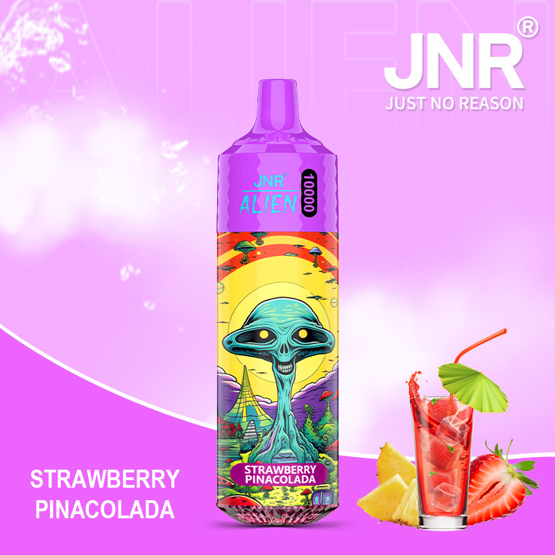 JNR Alien 10000 Puffs Vape – 850mAh Rechargeable Battery & Mesh Coil