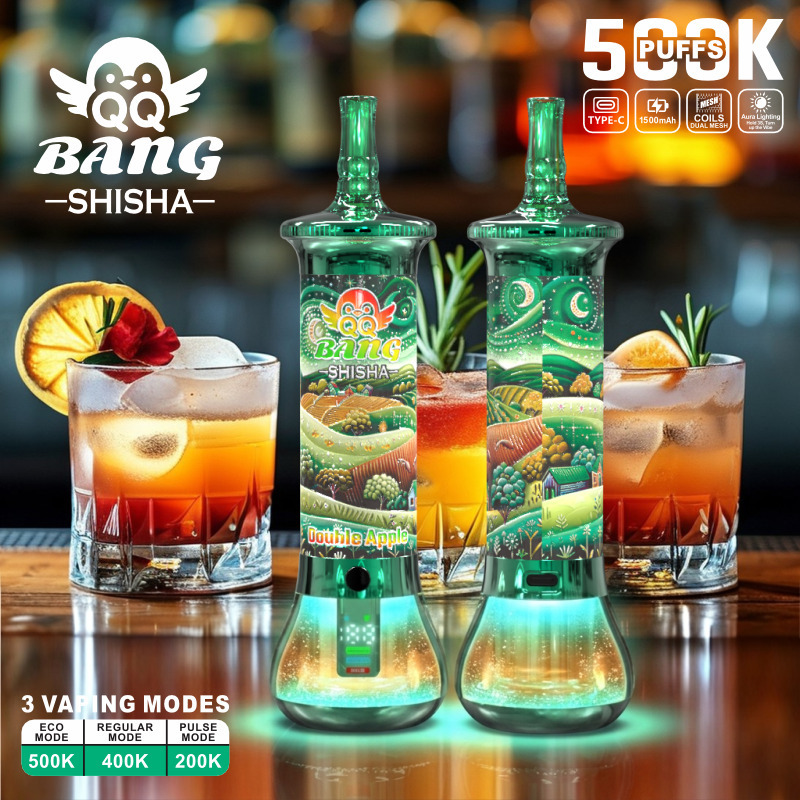 QQ BANG SHISHA 500K Disposable Vape Wholesale | Big Puff Vape with 1500mAh Battery |Cheap Price