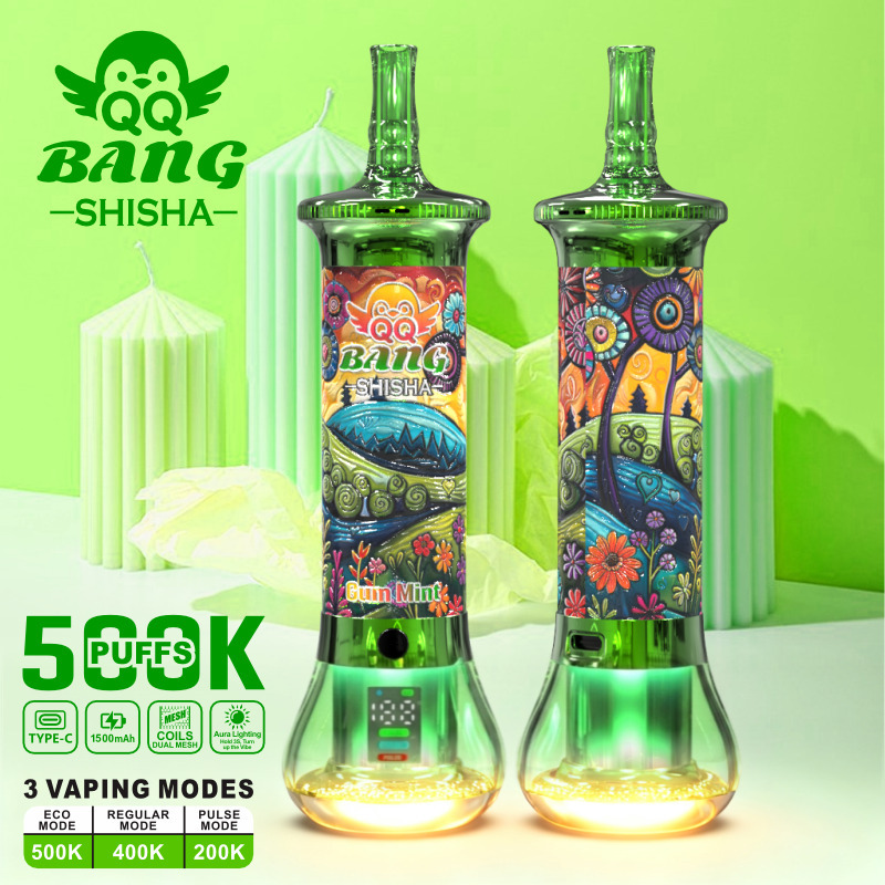 QQ BANG SHISHA 500K Disposable Vape Wholesale | Big Puff Vape with 1500mAh Battery |Cheap Price