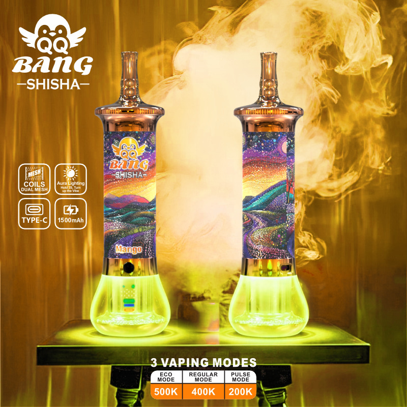 QQ BANG SHISHA 500K Disposable Vape Wholesale | Big Puff Vape with 1500mAh Battery |Cheap Price
