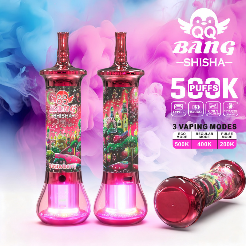 QQ BANG SHISHA 500K Disposable Vape Wholesale | Big Puff Vape with 1500mAh Battery |Cheap Price
