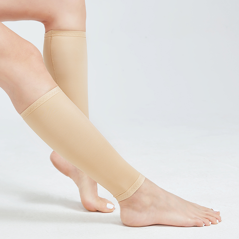 Medical Compression Socks for Women and Men Knee High Open Toe Stockings Varicose Vein Swollen legs
