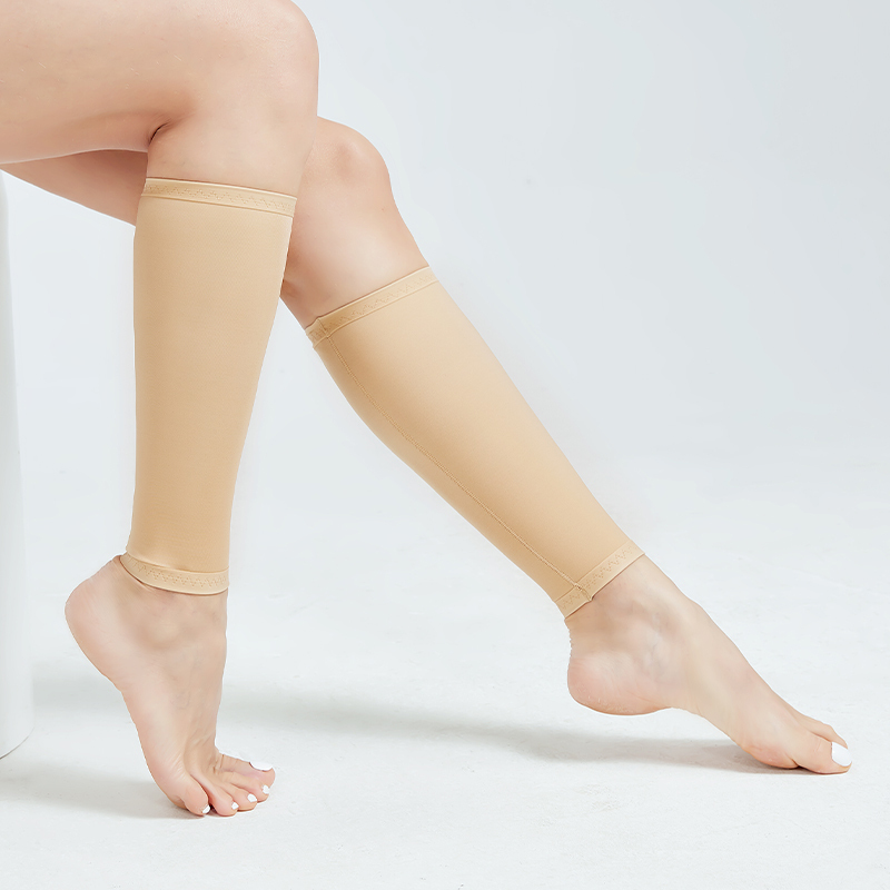 Medical Compression Socks for Women and Men Knee High Open Toe Stockings Varicose Vein Swollen legs