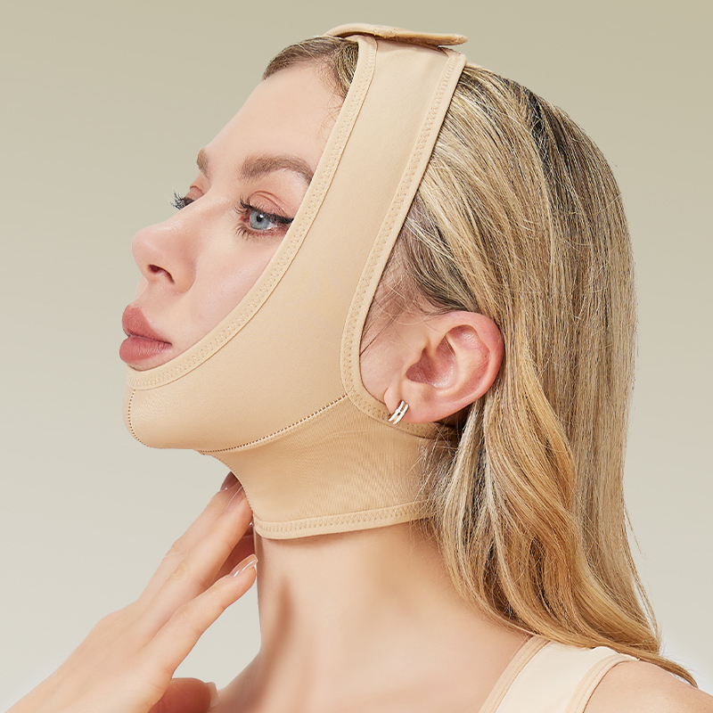 Reusable V Line Mask Facial Slimming Strap Double Chin Reducer Chin Up Mask Face Lifting Belt V Shaped Slimming Face Mask