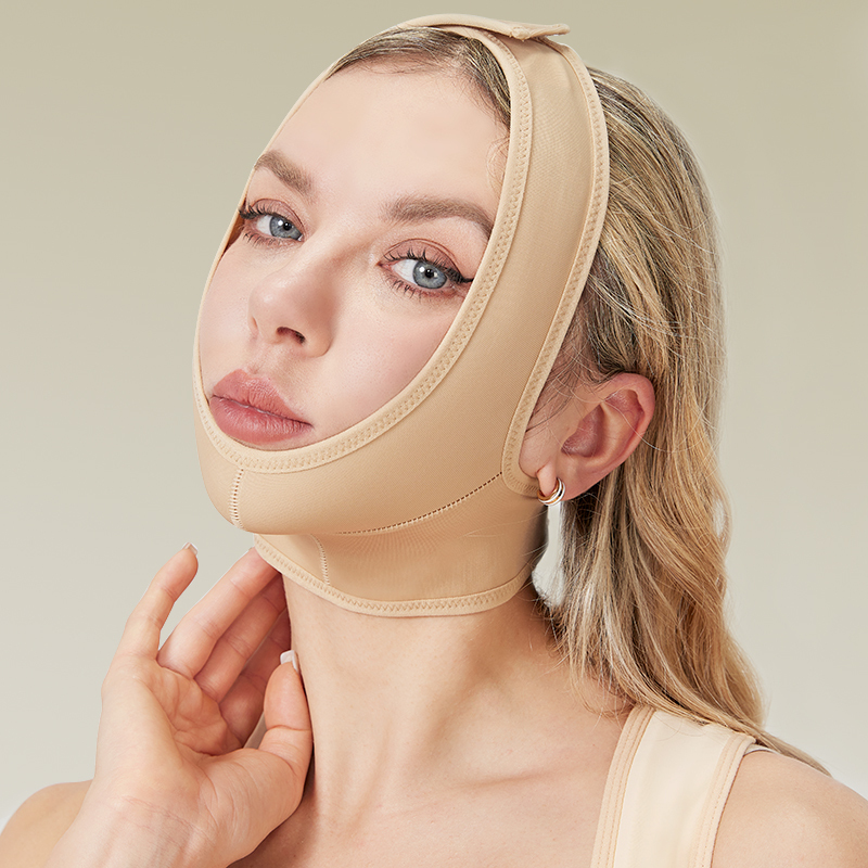 Reusable V Line Mask Facial Slimming Strap Double Chin Reducer Chin Up Mask Face Lifting Belt V Shaped Slimming Face Mask