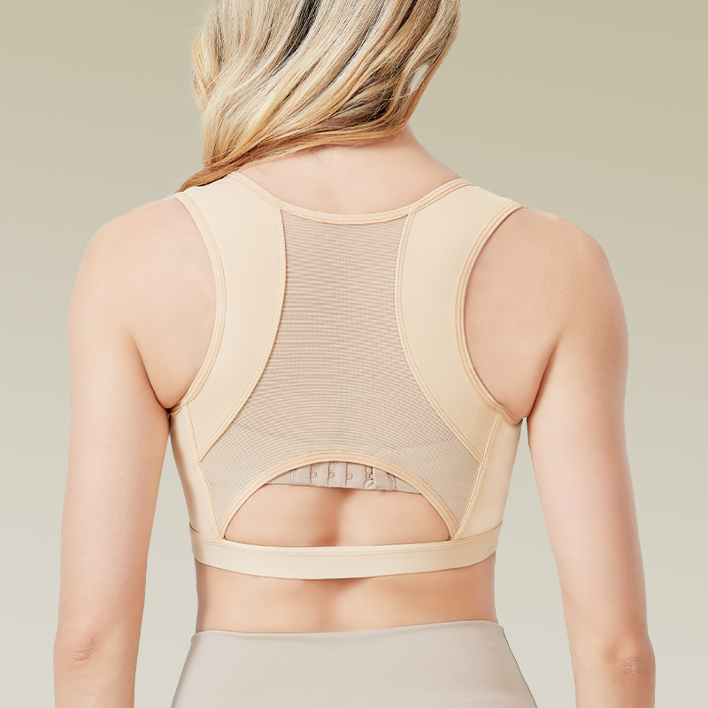 Upper Arm Shaper Post Surgical Slimmer Compression Sleeves Posture Corrector Tops Shapewear for Women