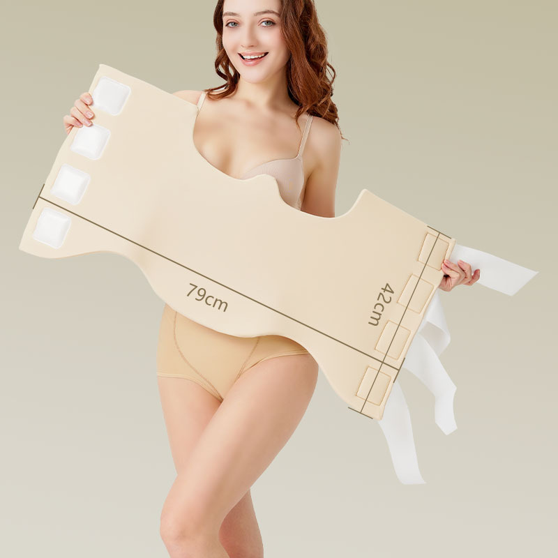 Women BBL Supplies Pushing up Breast Waist Trimmer 360 Ab Board for Tummy Tuck Recovery Wrap Around Foam Board