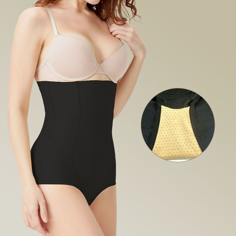 Women's Shaperwear High Waist Breathable Seamless Briefs Butt Lift Wrapped Comfortable Slimming Tummy Soft Support Panties