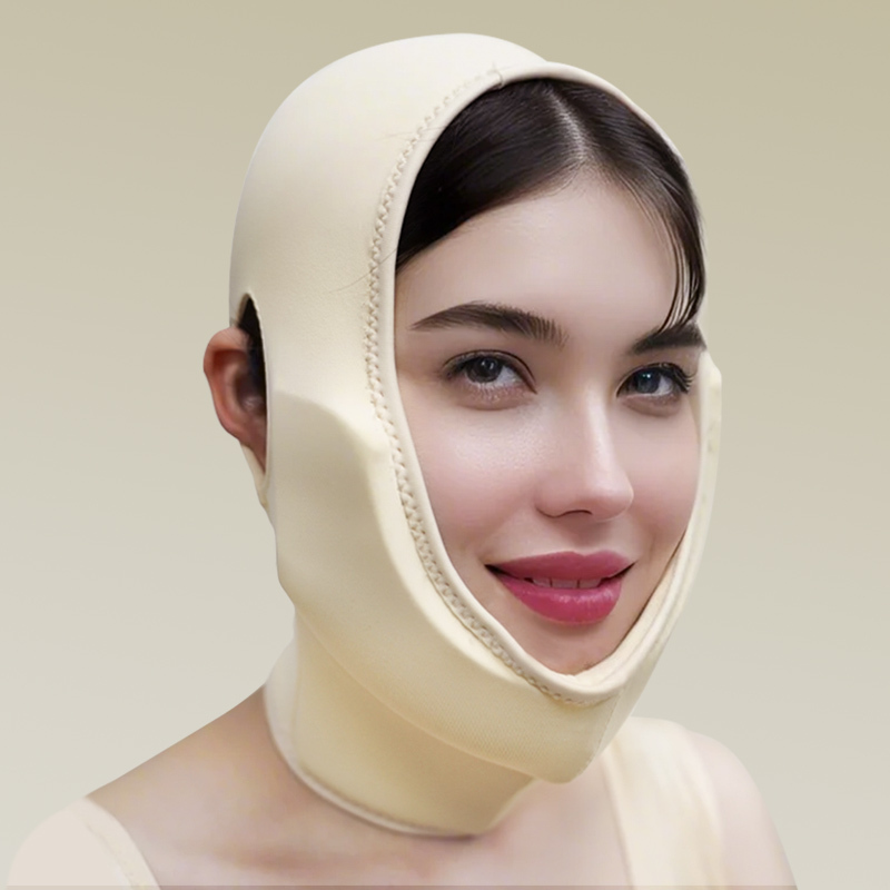 V-Line Mask Chin Up Mask V Shaped Face Mask Chin strap Thread Lifting Face Mask for Post-Surgery Skin Tightening V-Shaped Face Shaping and Double Chin Reduction