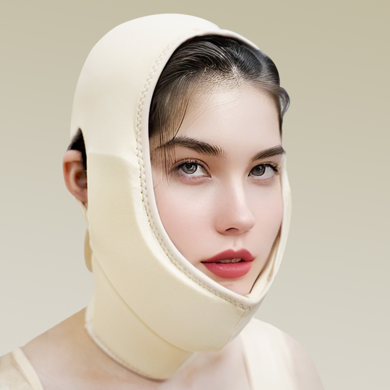 V-Line Mask Chin Up Mask V Shaped Face Mask Chin strap Thread Lifting Face Mask for Post-Surgery Skin Tightening V-Shaped Face Shaping and Double Chin Reduction