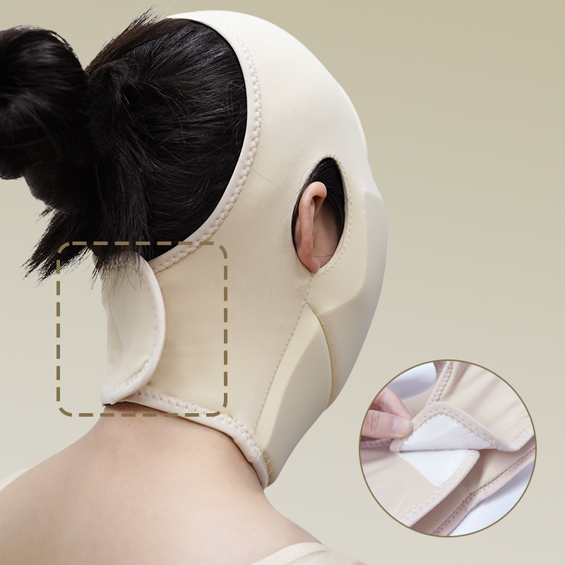 V-Line Mask Chin Up Mask V Shaped Face Mask Chin strap Thread Lifting Face Mask for Post-Surgery Skin Tightening V-Shaped Face Shaping and Double Chin Reduction