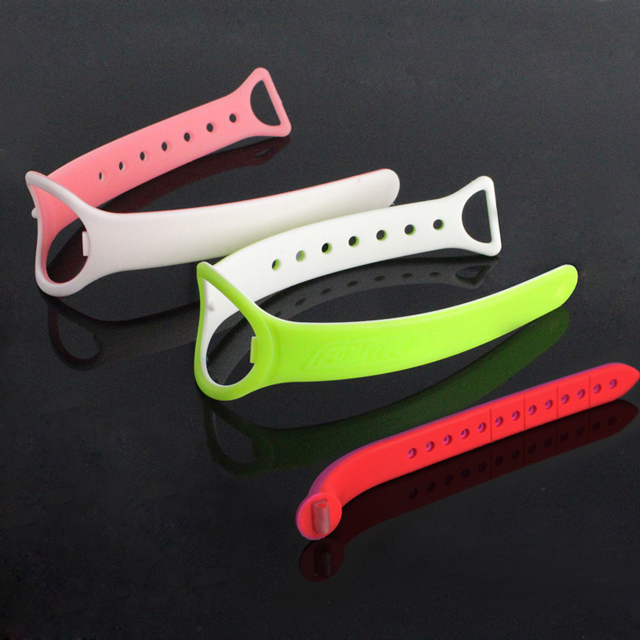 Silicone watch strap