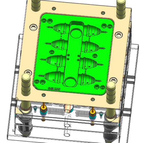 Silicone Menstrual Cup LSR Injection Mold