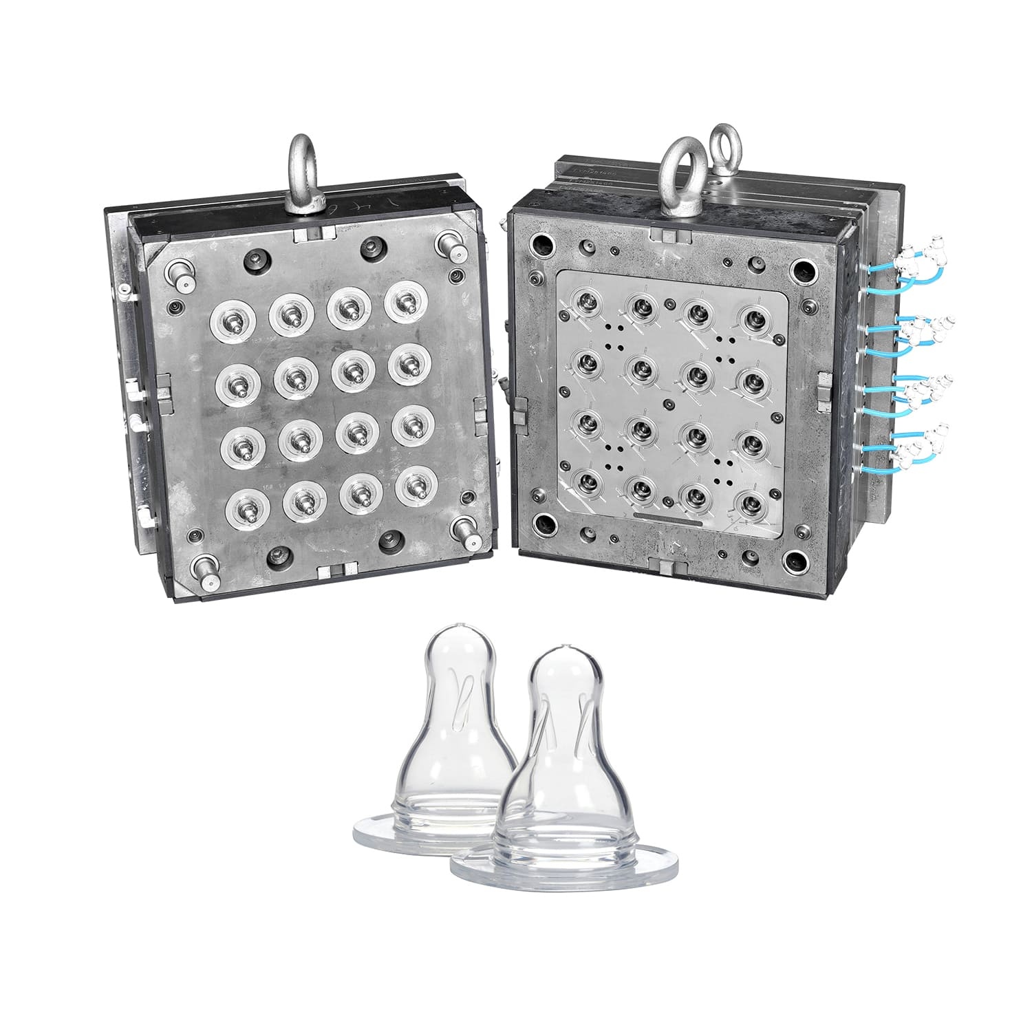 Custom Liquid Silicone Injection Molds for Bottle Nipples