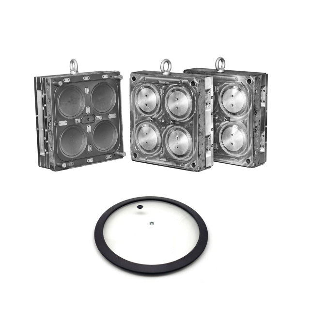 LSR Glass Overmolding Pot Lid Injection Mold