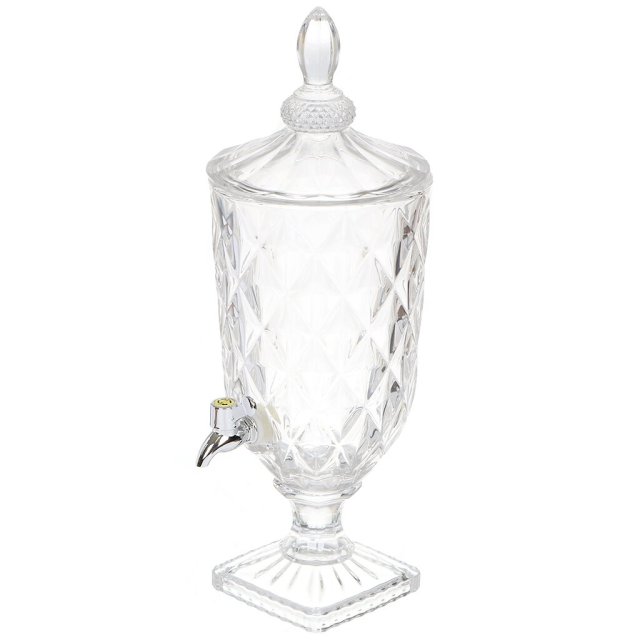 Glass Juice Jug With Lid 3000ML Lemonade Bowl 17*47CM,Glass Juice Jug With Lid 3000ML Lemonade Bowl 17*47CM