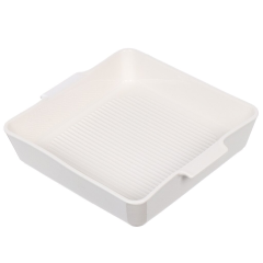 Квадратная керамическая форма для выпечки 25,4*25,4 см,Квадратная керамическая форма для выпечки 25,4*25,4 см