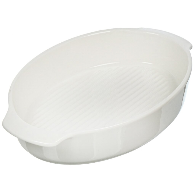 Овальная керамическая форма для выпечки 22,8 см,Овальная керамическая форма для выпечки 22,8 см