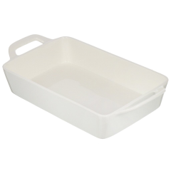 صينية خبز سيراميك مستطيلة بمقبض 36*20*7 سم من الخزف الصيني الجديد,صينية خبز سيراميك مستطيلة بمقبض 36*20*7 سم من الخزف الصيني الجديد