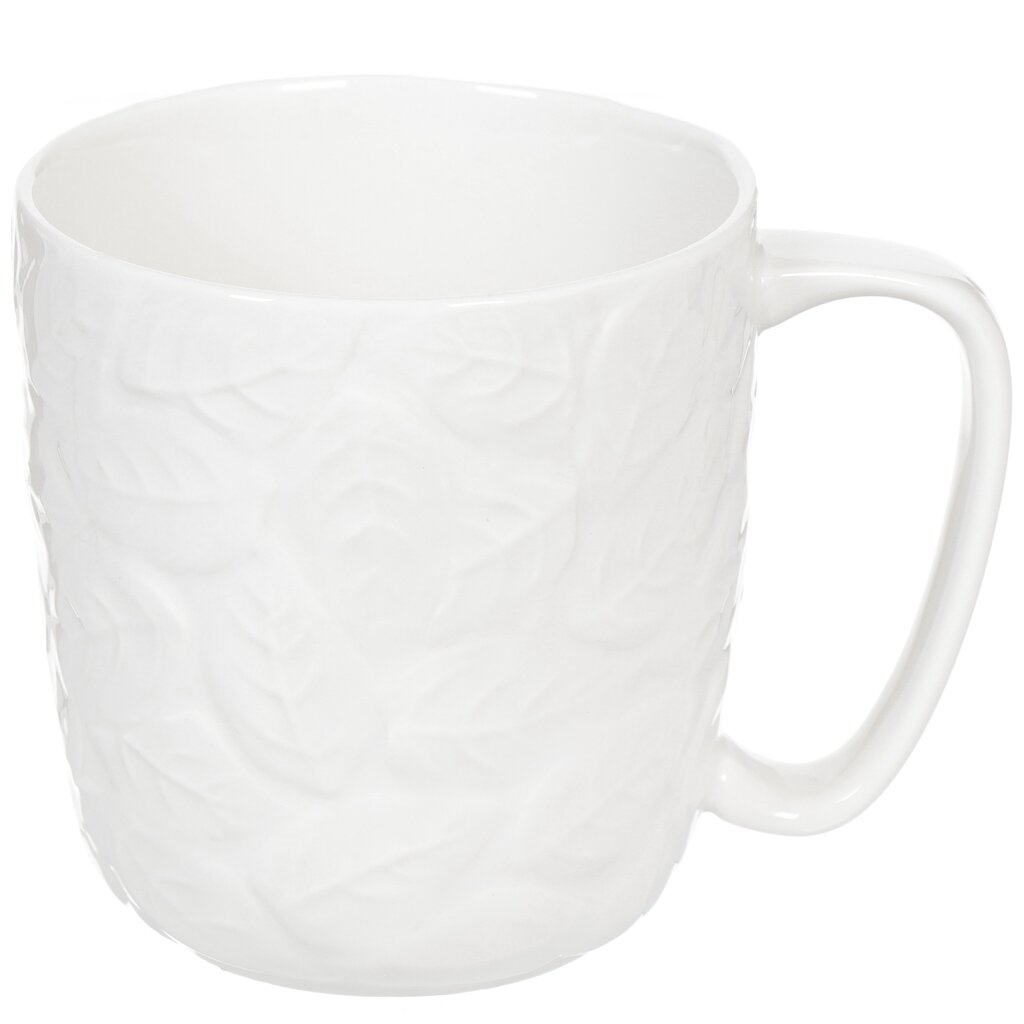 Ceramic Mug Leaves 370ML,Ceramic Mug Leaves 370ML