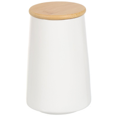 علبة سيراميك 850 مل بيضاء مع غطاء,علبة سيراميك 850 مل بيضاء مع غطاء