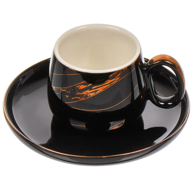 Ceramic Cup & Saucer 90ML 12PCS Set,Nidrink Ceramic Cup and Saucer Set – Custom Ceramicware Supplier