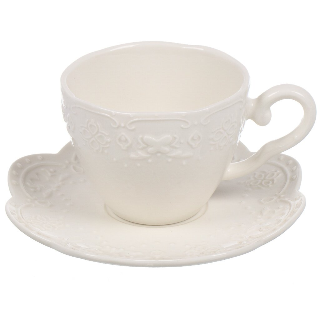 كوب وصحن سيراميك 200 مل,كوب وصحن سيراميك 200 مل