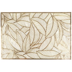Decorative Polymer Napkin Gold Rectangular Placemat 45*30CM,Decorative Polymer Napkin Gold Rectangular Placemat 45*30CM