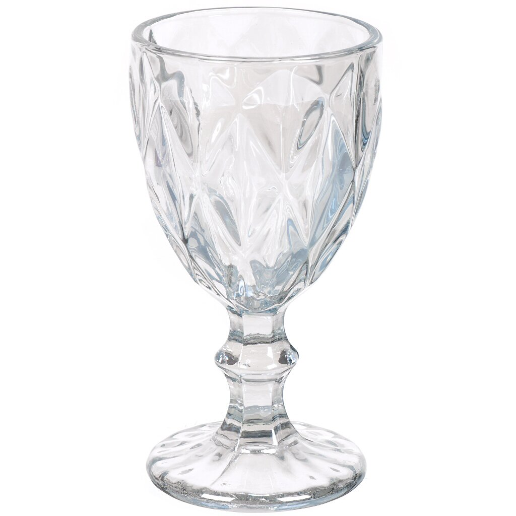 Glass 250ml for Wine Silver Blue 8*15.5CM,Glass 250ml for Wine Silver Blue 8*15.5CM