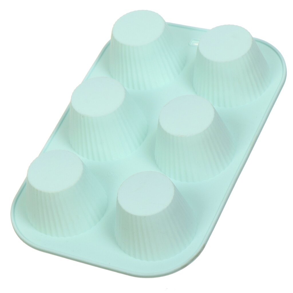 Silicone Rectangular Baking Pan for 6 Cupcakes 17.5*25.5CM,Silicone Rectangular Baking Pan for 6 Cupcakes 17.5*25.5CM