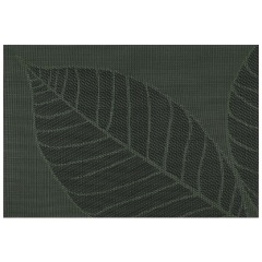 Polymer Table Napkin Rectangular Green Leaves Placemat 45*30CM,Polymer Table Napkin Rectangular Green Leaves Placemat 45*30CM