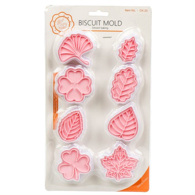 قالب بسكويت سيليكون 4-6 سم مجموعة من 8 قطع,قالب بسكويت سيليكون 4-6 سم مجموعة من 8 قطع