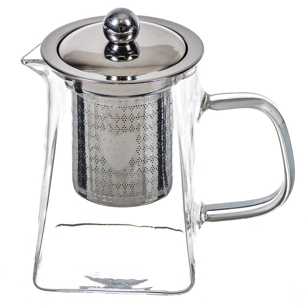 Glass Teapot With Stainless Steel Strainer & Lid 450ML,Glass Teapot With Stainless Steel Strainer & Lid 450ML