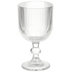 كأس نبيذ زجاجي شفاف بقاعدة سعة 350 مل,كأس نبيذ زجاجي شفاف بقاعدة سعة 350 مل