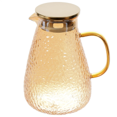 إبريق زجاجي مع غطاء عسل 1500 مل,إبريق زجاجي مع غطاء عسل 1500 مل