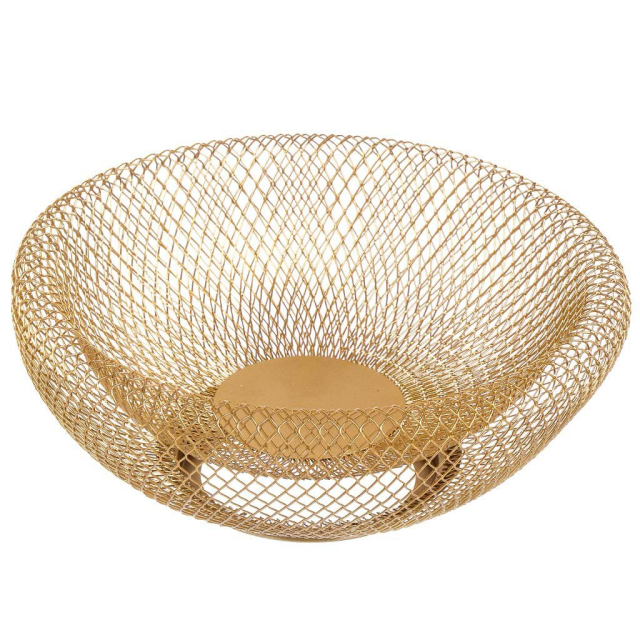 سلة فواكه معدنية 24.5*11 سم,سلة فواكه معدنية 24.5*11 سم