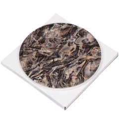 مفارش سفرة سيراميكية بقاعدة ساخنة مقاس 16*16 سم بتصميم رخامي رمادي,مفارش سفرة سيراميكية بحامل ساخن سيراميكي مقاس 16*16 سم بتصميم رخامي رمادي