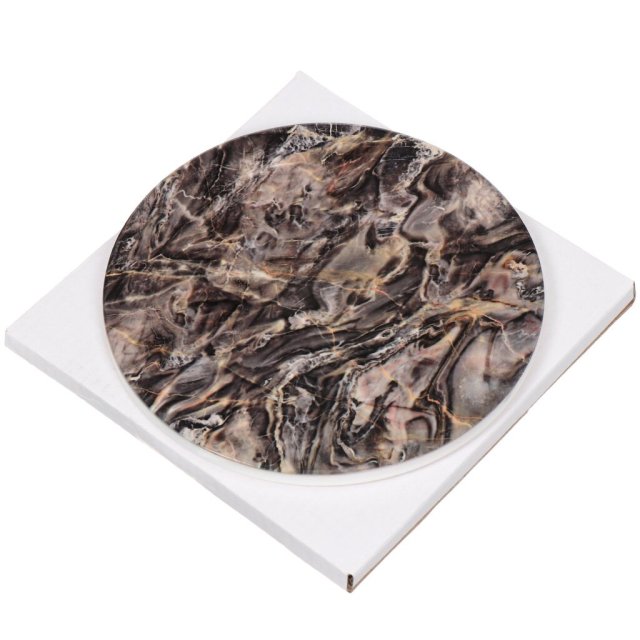 مفارش سفرة سيراميكية بقاعدة ساخنة مقاس 16*16 سم بتصميم رخامي رمادي,مفارش سفرة سيراميكية بحامل ساخن سيراميكي مقاس 16*16 سم بتصميم رخامي رمادي