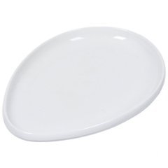 طبق سيراميك بيضاوي 24 سم أبيض,طبق سيراميك بيضاوي 24 سم أبيض