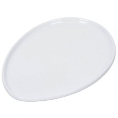 Овальное керамическое блюдо 34 см, белое,Овальное керамическое блюдо 34 см, белое