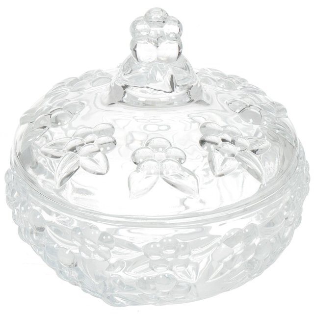 Glass Candy Bowl With Lid 13*13CM,Glass Candy Bowl With Lid 13*13CM