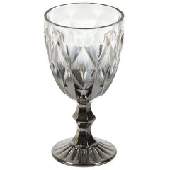 كأس نبيذ زجاجي 300 مل بلون الجرافيت أومبري,كأس نبيذ زجاجي 300 مل بلون الجرافيت أومبري