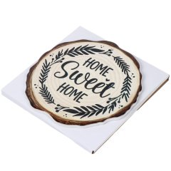 مفارش سفرة سيراميكية بحامل ساخن 20 سم بتصميم "هوم سويت هوم",مفارش سفرة سيراميكية بقاعدة ساخنة 20 سم بتصميم "هوم سويت هوم"