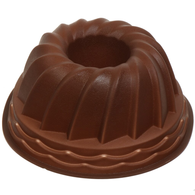 صينية خبز دائرية من السيليكون باللون البني 23.5*10.5 سم,صينية خبز دائرية من السيليكون باللون البني 23.5*10.5 سم