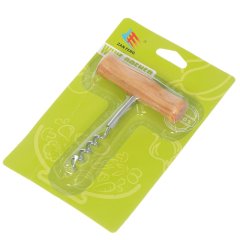 Штопор с деревянной ручкой,Штопор с деревянной ручкой