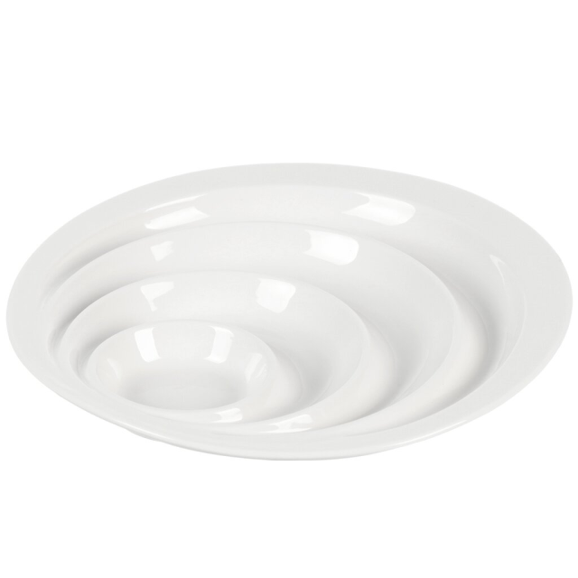 طبق تقديم سيراميك دائري 24.5 سم,طبق تقديم سيراميك دائري 24.5 سم