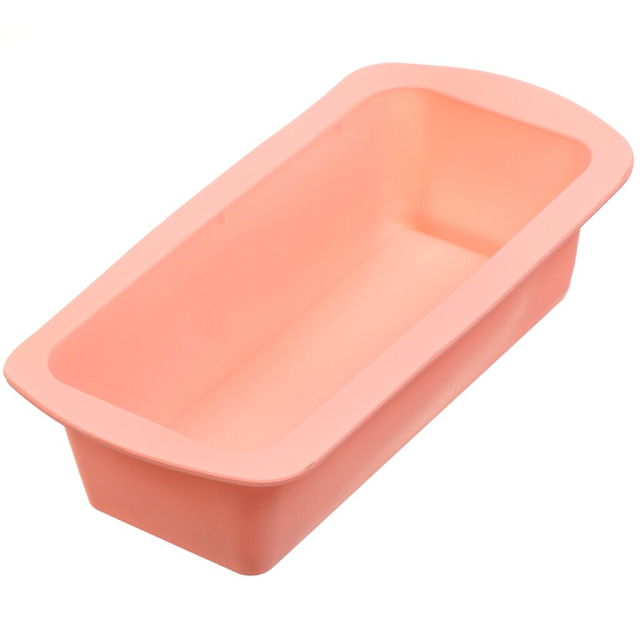صينية خبز مستطيلة من السيليكون باللون الوردي 13.5*27*6 سم,صينية خبز مستطيلة من السيليكون باللون الوردي 13.5*27*6 سم