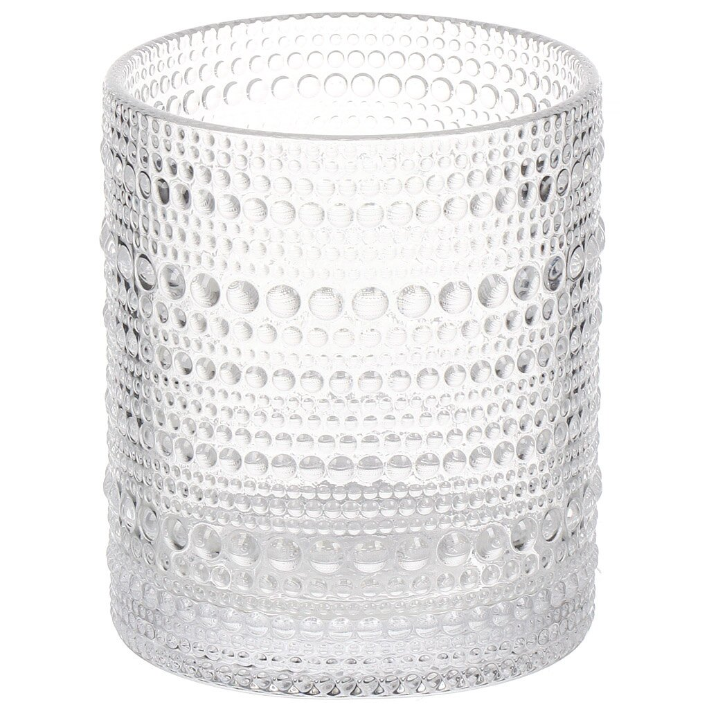 Glass Cup with Dots Design 300ML,Glass Cup with Dots Design 300ML